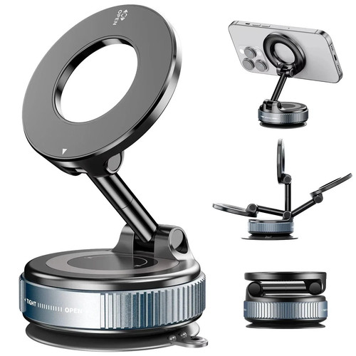 Magnetic car phone holder - phone,