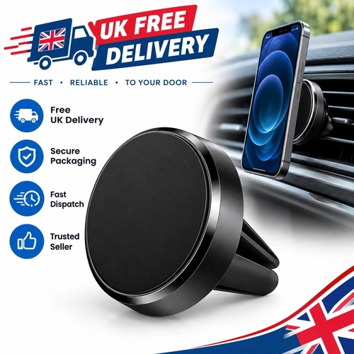 Car phone holder magnetic - car,