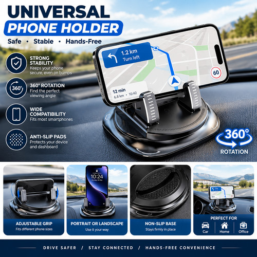 Car phone holder - phone, with