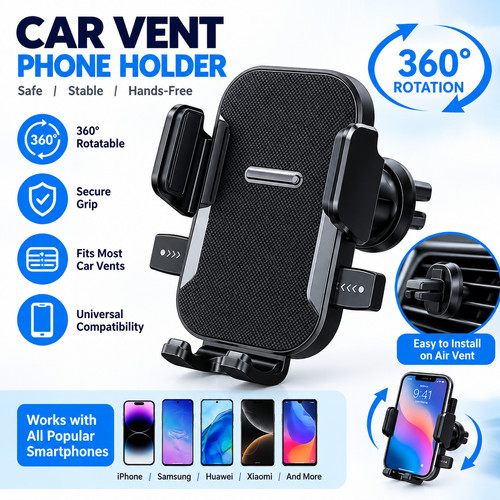 Car vent phone - vent,