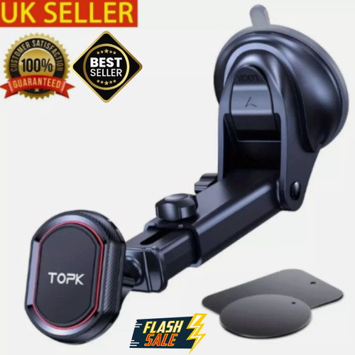 Magnetic car phone holder - car,